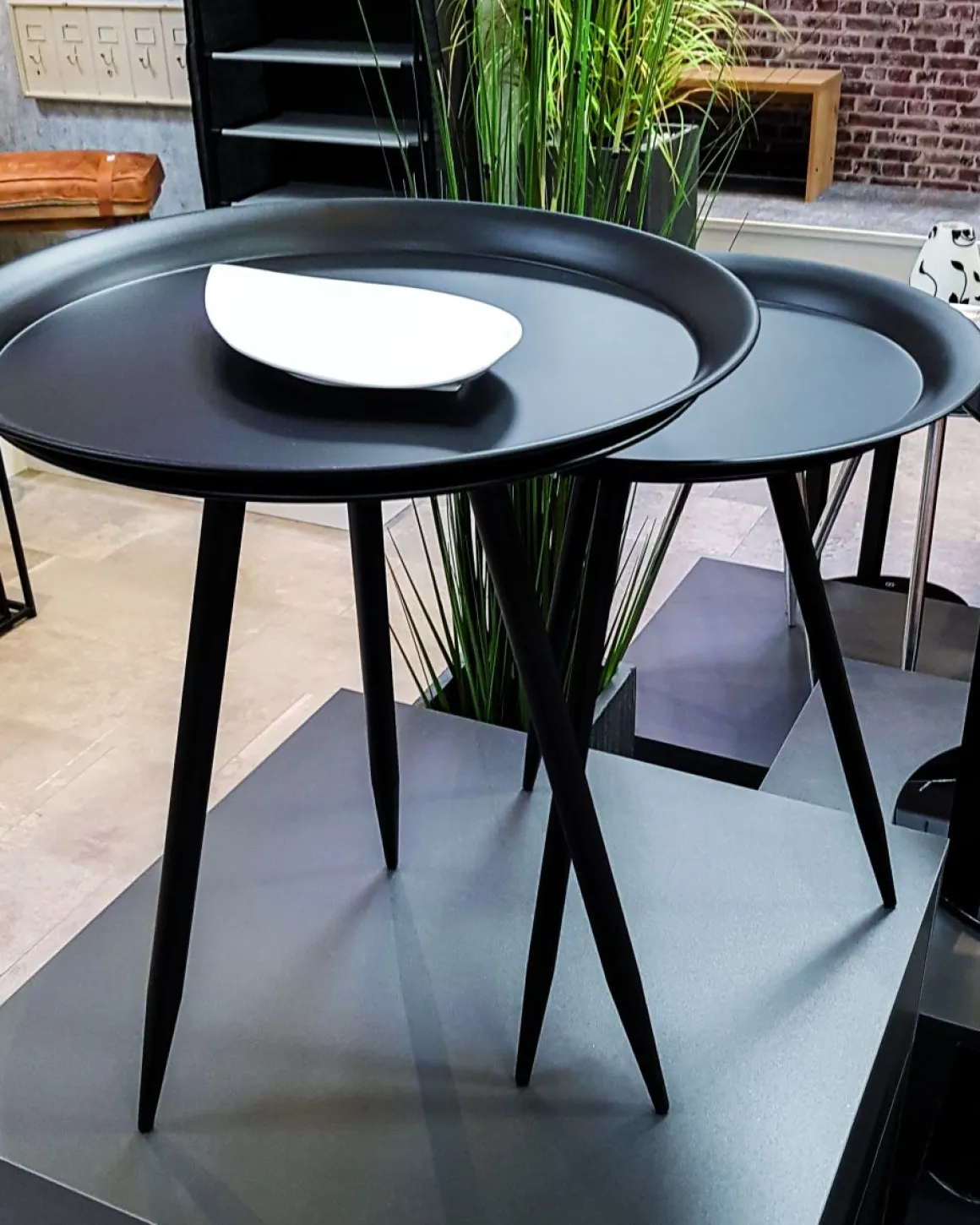 Beistelltisch Hans Schwarz Ø 47 cm