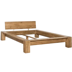 Bettgestell Morten Eiche massiv 180 x 200 cm