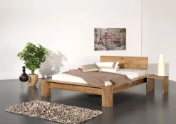 Bettgestell Morten Eiche massiv 180 x 200 cm