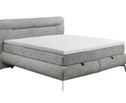 Boxspringbett Colmar Grau 180 x 200 cm
