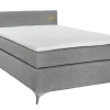 Boxspringbett Nora Grau 120 x 200 cm