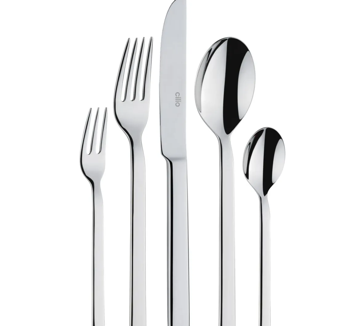 Cilio 30tlg. Besteck-Set Venezia Silber
