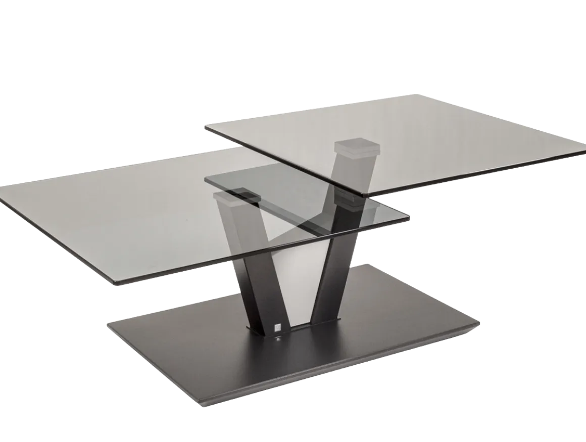 Couchtisch 1019 Glas 65 cm