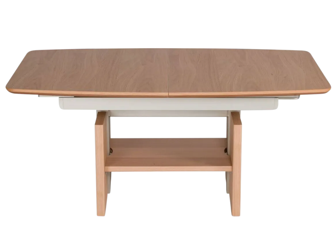 Couchtisch 2324 Wildeiche mit Funktionen 70 cm