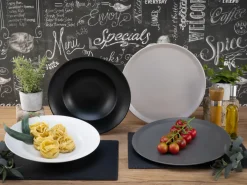 CreaTable Pastateller Manhattan Schwarz 27 cm