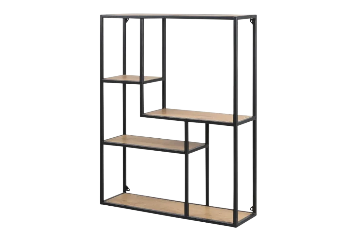 Design-Regal Seaford Eiche 75 x 91 cm