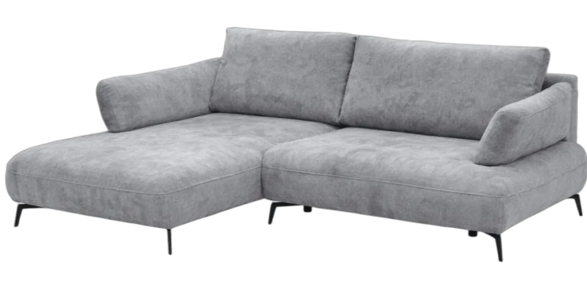 Ecksofa Madison Hellgrau
