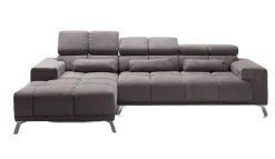 Ecksofa Speed mit Funktion Grau
