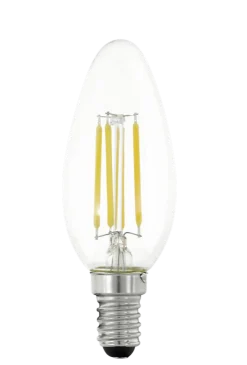 EGLO E14 LED Filament Leuchtmittel Kerzenform dimmbar