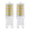EGLO 2er Set G9 LED Leuchtmittel 3000 K
