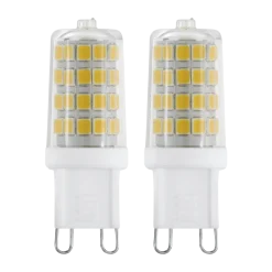 EGLO 2er Set G9 LED Leuchtmittel 3000 K