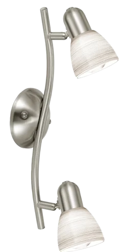 EGLO 2-flg Deckenleuchte Dakar 1 Nickel-matt