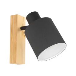 EGLO 1-flg E27 Spot Batallas Braun Schwarz