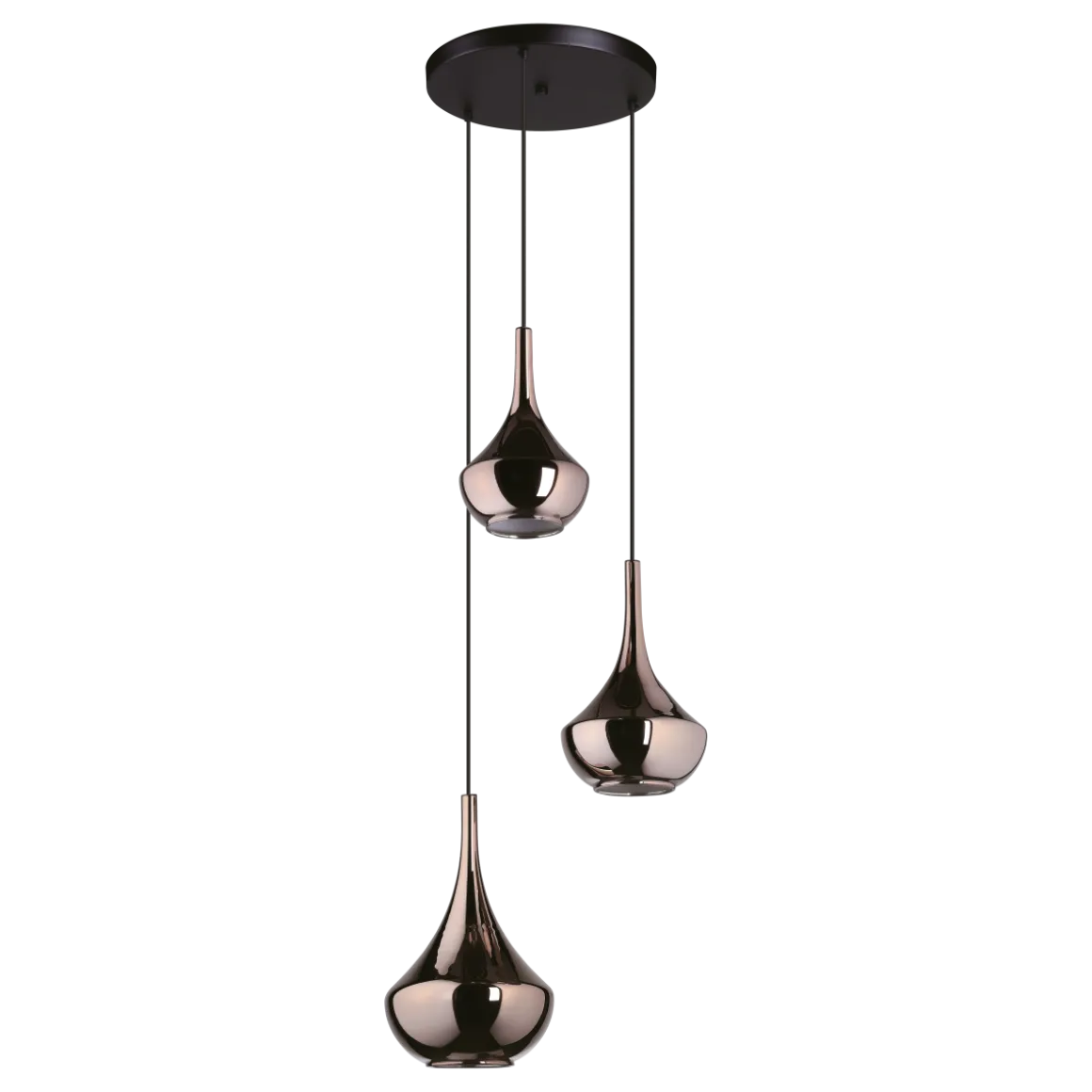 EGLO 3-flg Pendellampe Almoster