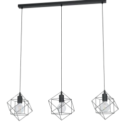 EGLO 3-flg Pendelleuchte Straiton