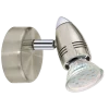 EGLO 1-flg Wandleuchte Magnum-LED Nickel-matt Chrom