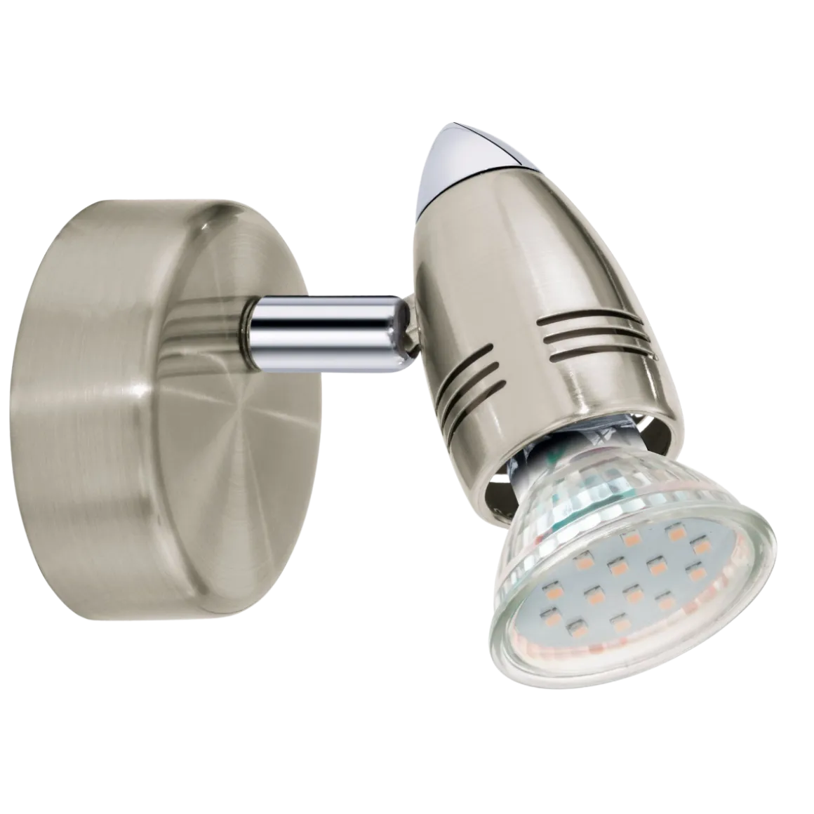 EGLO 1-flg Wandleuchte Magnum-LED Nickel-matt Chrom