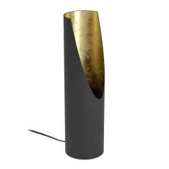EGLO LED Tischlampe Prebone Schwarz Gold