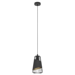 EGLO Pendelleuchte Austell Schwarz 16,5 cm