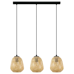 EGLO Pendelleuchte Dembleby 3-flg