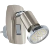EGLO Steckerspot Mini 4 Nickel-matt Chrom