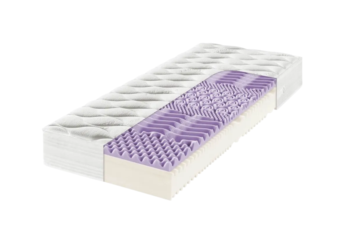 f.a.n. Tonnentaschenfederkern-Matratze Orthovelle Plus T H2 90 x 200 cm