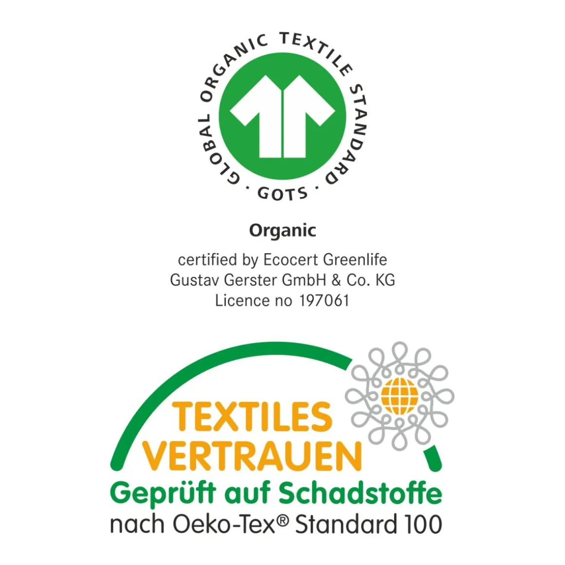 Fertigschal dunkelblau aus 100% Bio-Baumwolle