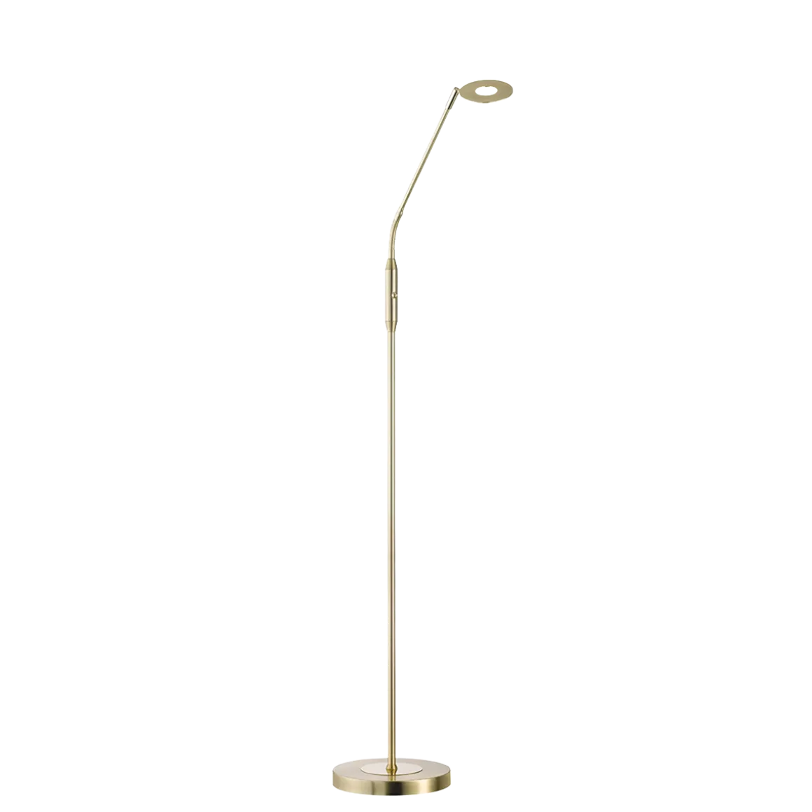 Fischer & Honsel 1-flg LED Stehleuchte Dent-TW Messingfarben