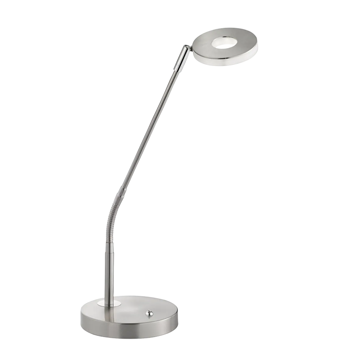 Fischer & Honsel LED Tischleuchte Dent-TW Nickel