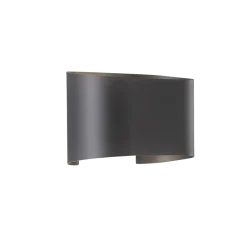 Fischer & Honsel LED Wandleuchte Wall Schwarz 12,5 cm