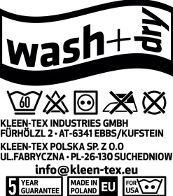 Fußmatte wash+dry Willkommensgruß 4 Herzen 50 x 75 cm