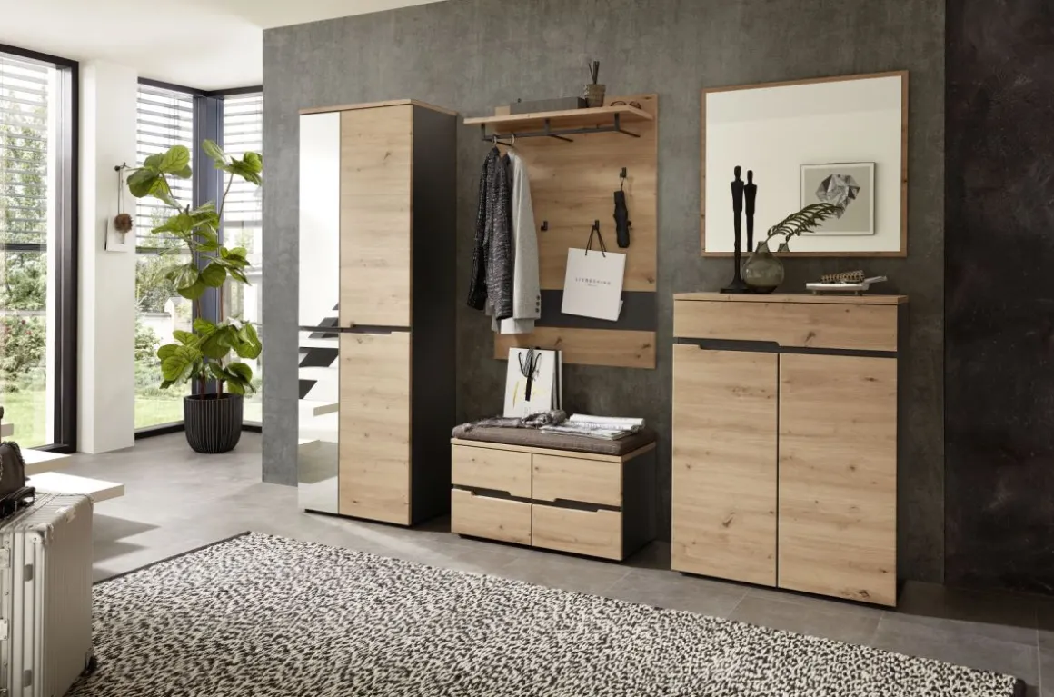 Garderobenschrank Memphis Eiche