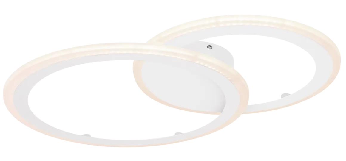 Globo 2-flg LED Deckenleuchte Fenna