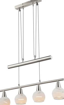 Globo 4-flg LED Pendelleuchte Elliott