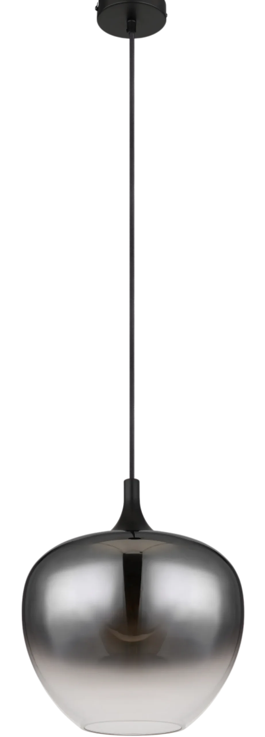 Globo 1-flg Pendelleuchte Maxy Rauchglas
