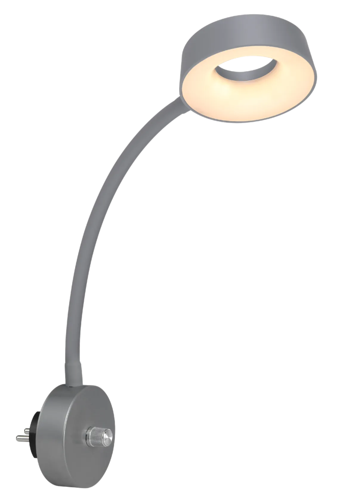 Globo LED Steckerlampe Lehovo Silber