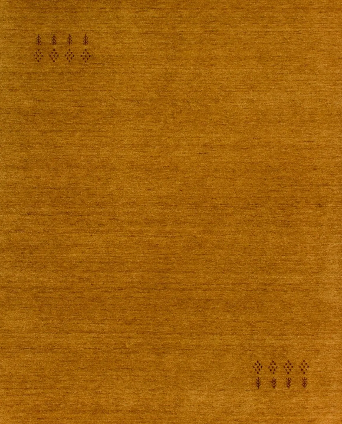 Handloom aus Indien Marand amber 40 x 60 cm
