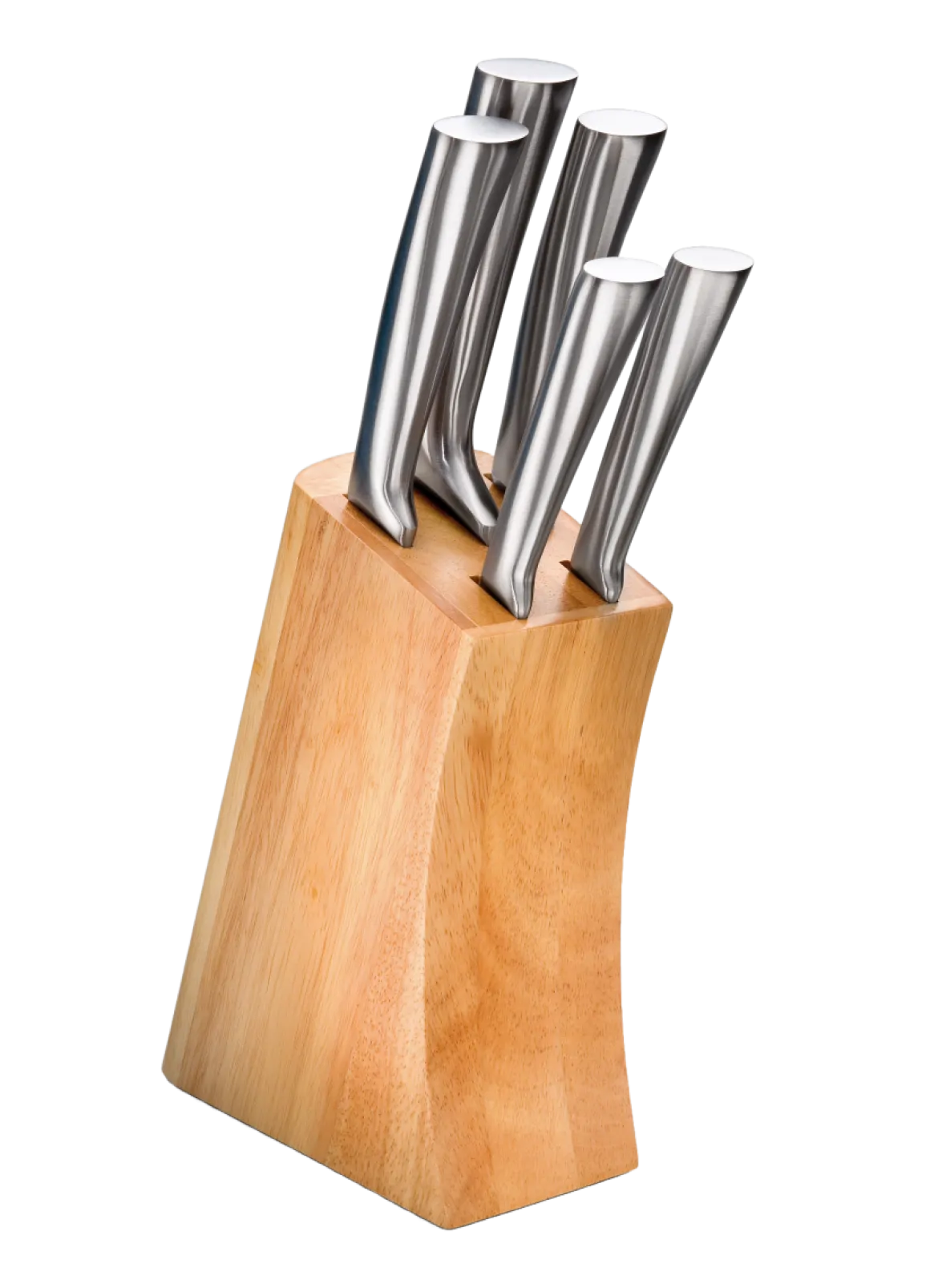 Justinus 6-tlg Messerblock New Steel Design