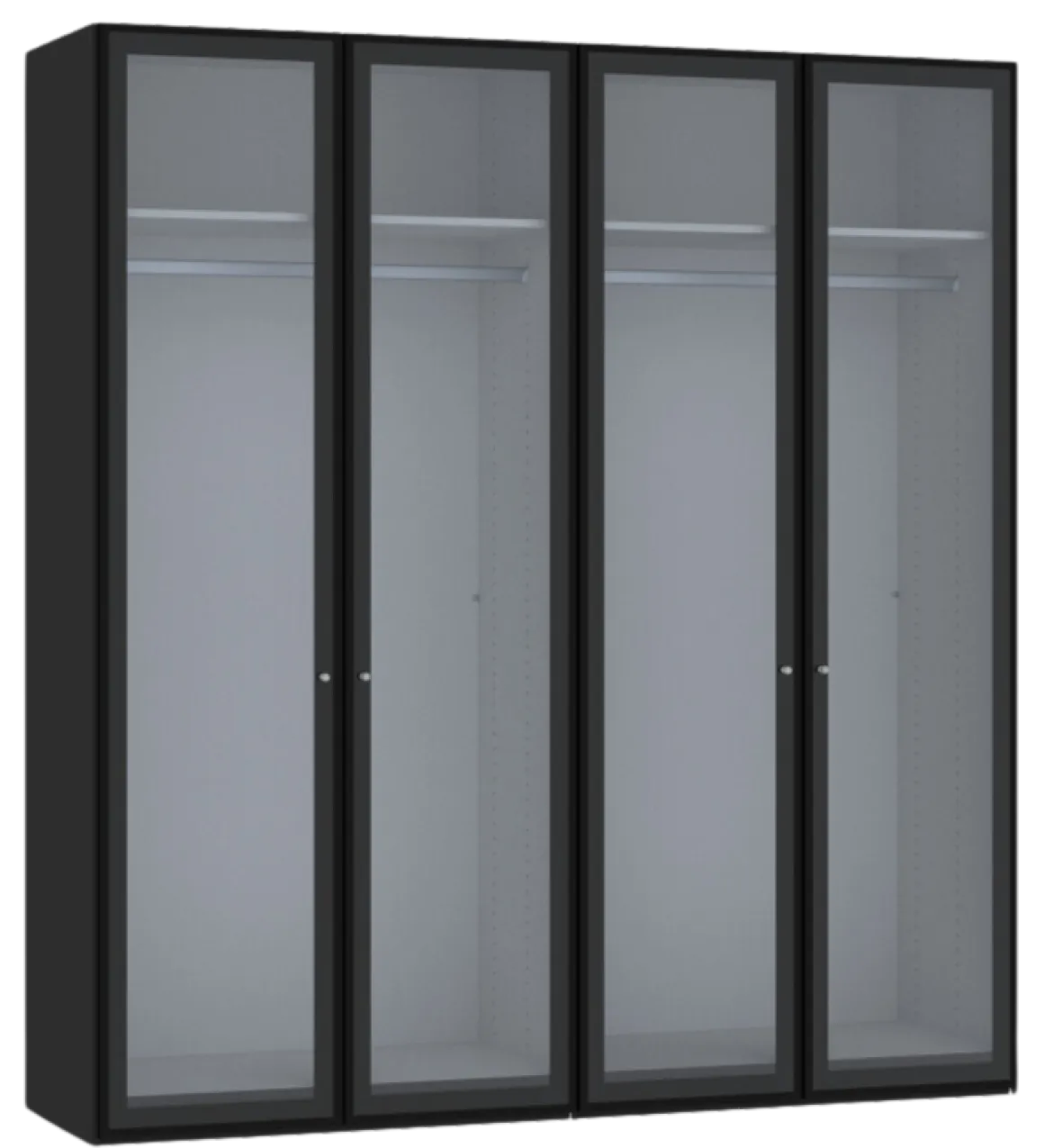 Jutzler 4-trg Drehtürenschrank Longline
