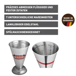 Kaiser Messbecher PĂątisserie 0,25 L