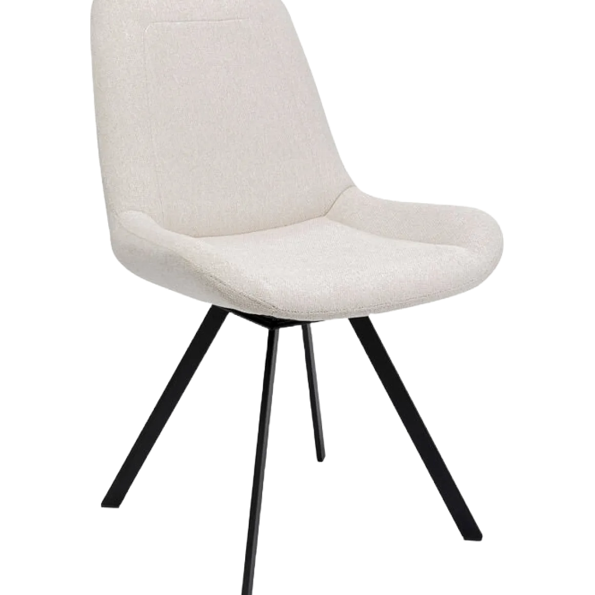 KARE Drehstuhl Baron Beige