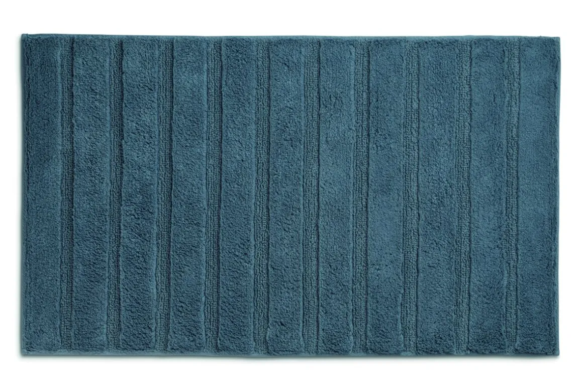 kela Badematte 100x60cm rauchblau Megan