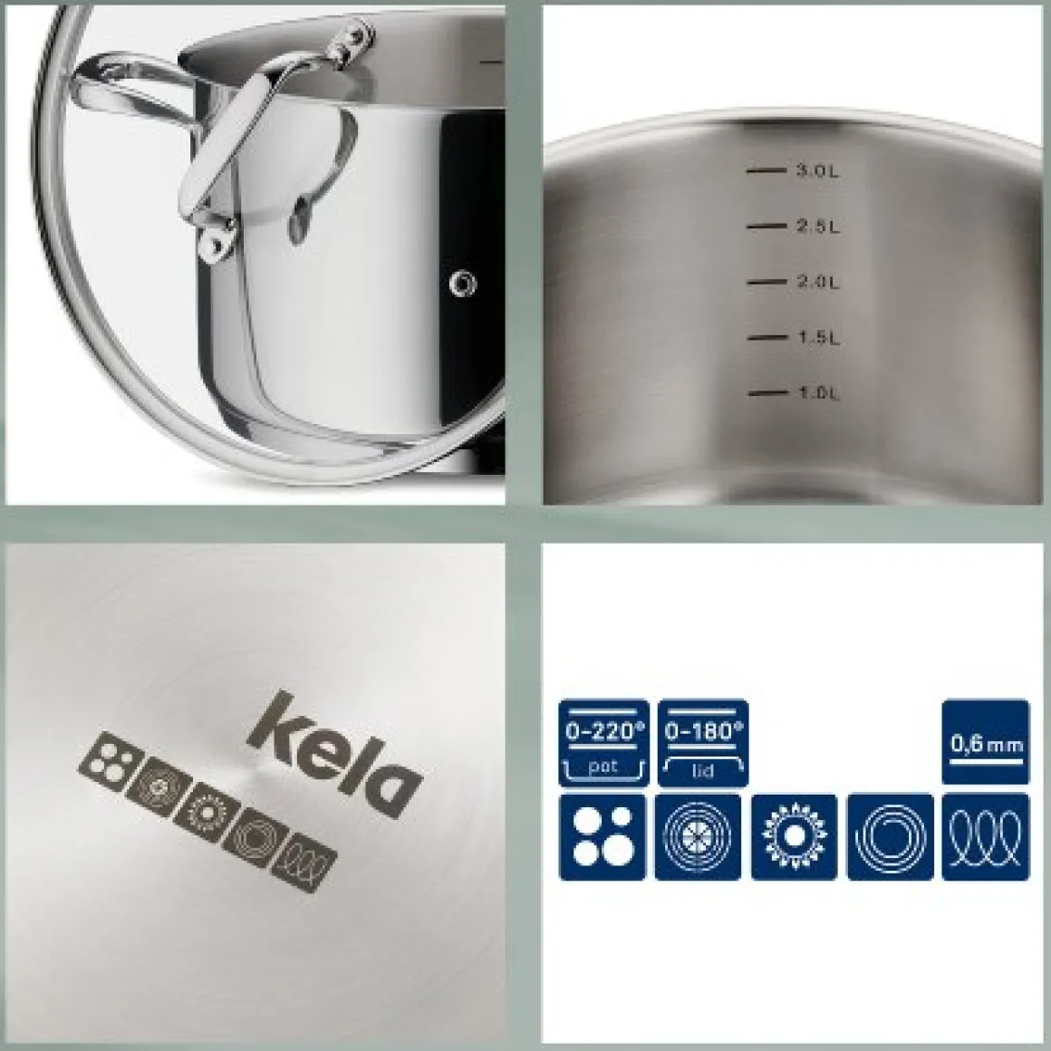 kela Fleischtopf Flavoria 1,6L