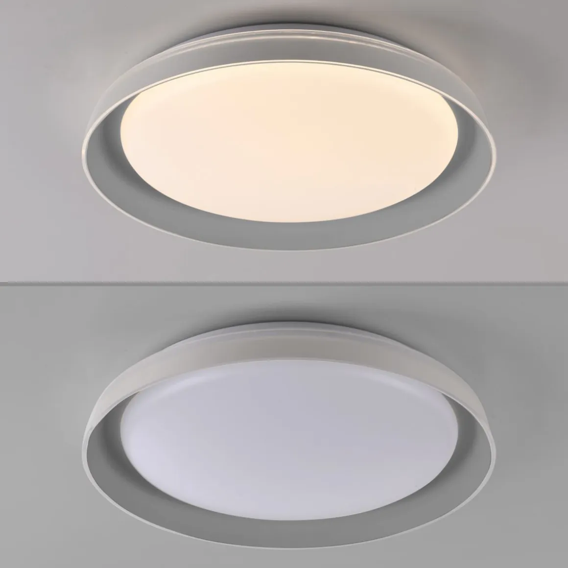 LED Deckenlampe Sati Silber
