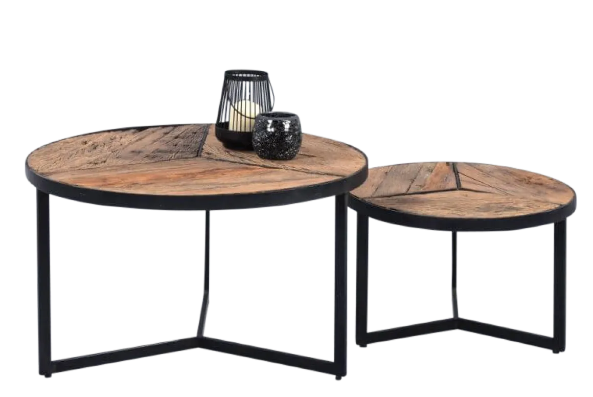 M2 2er Couchtisch Set Oxford