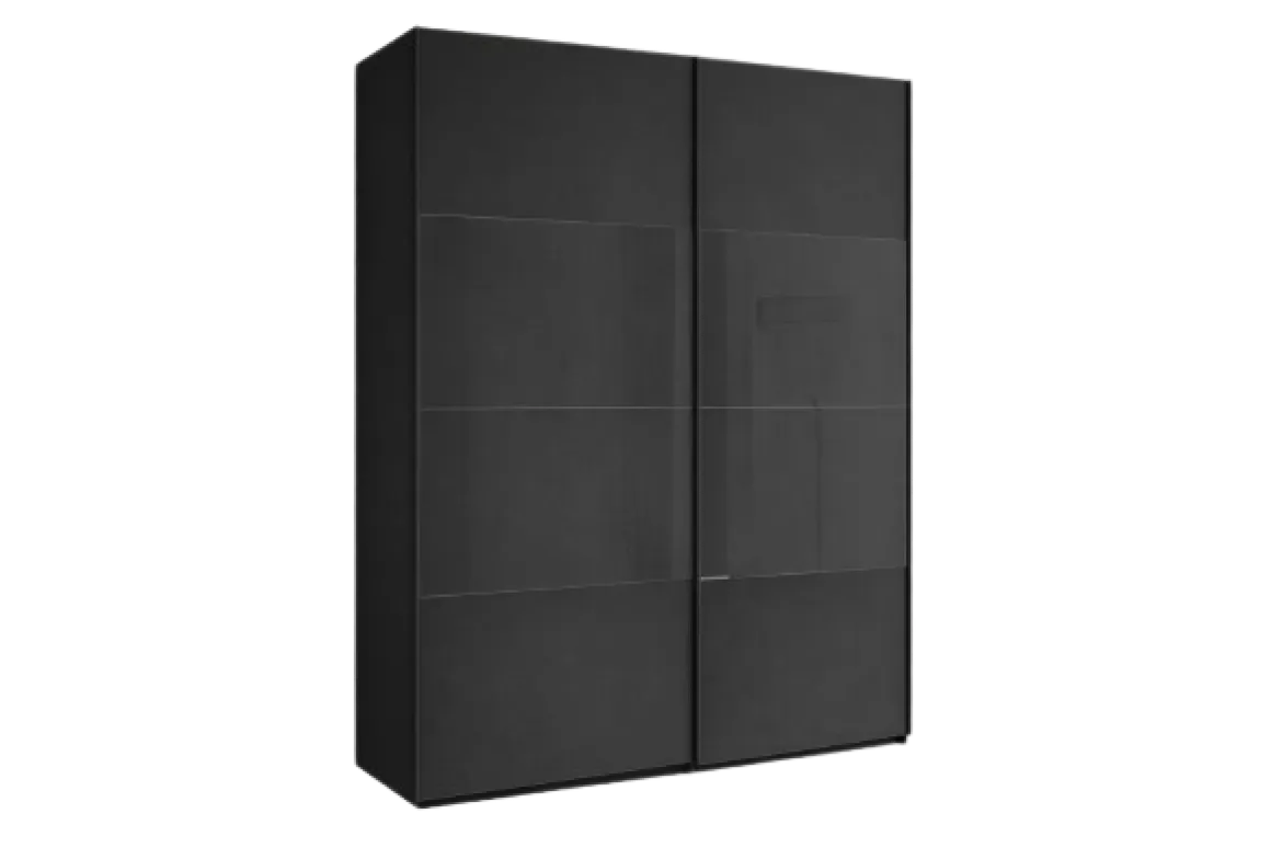 Mondo Schwebetürenschrank Ajana Schwarz