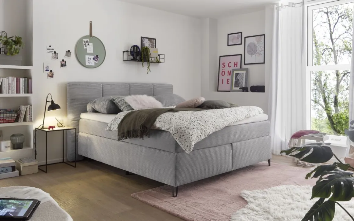 Musterring Boxspringbett Fairfield dove 180 x 200 cm