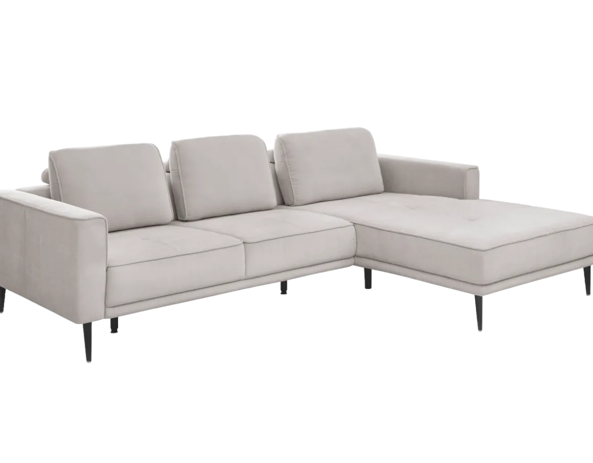 Musterring Set One Ecksofa Sunfort Silver