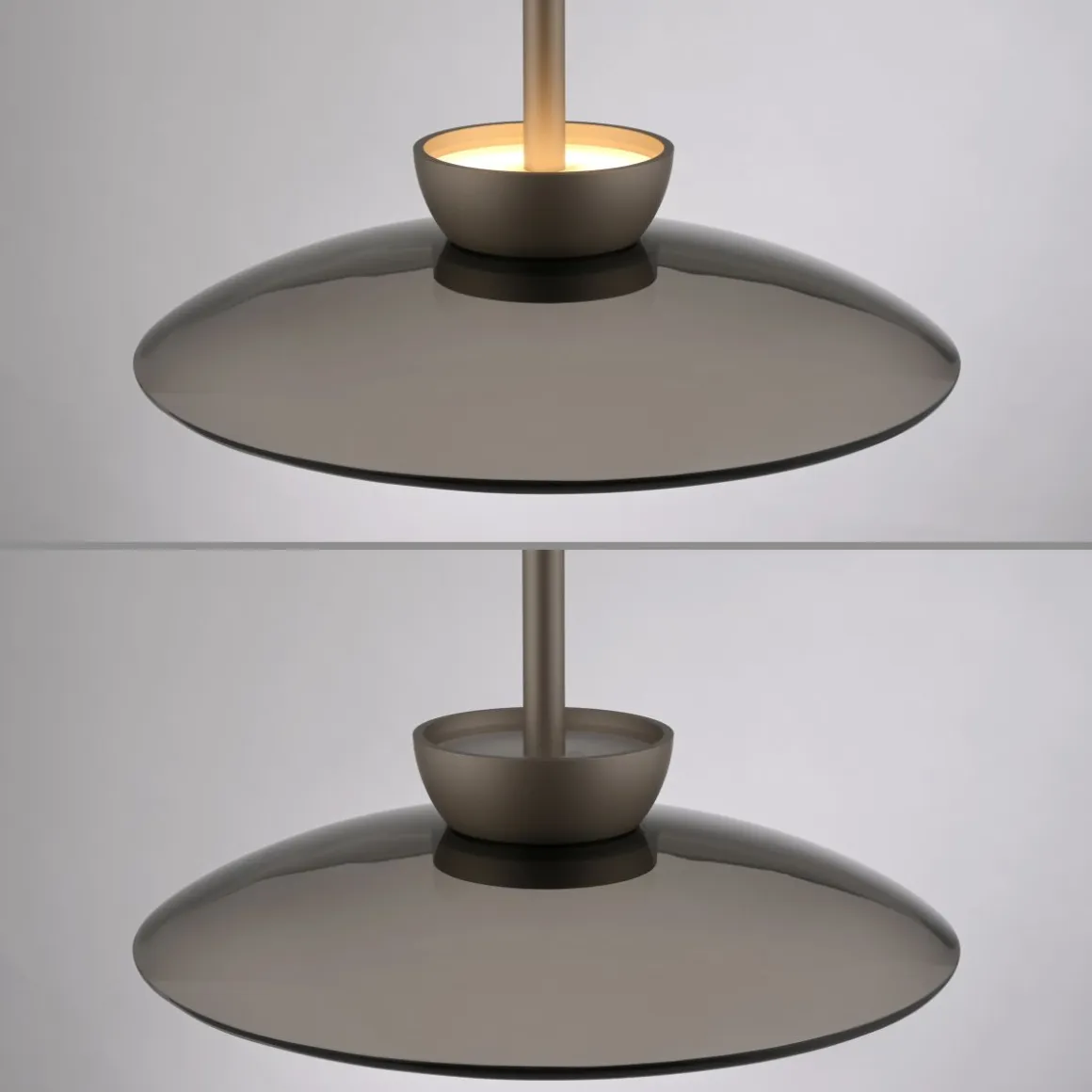 Neuhaus PURE 3-flg LED Pendellampe Pure Moon