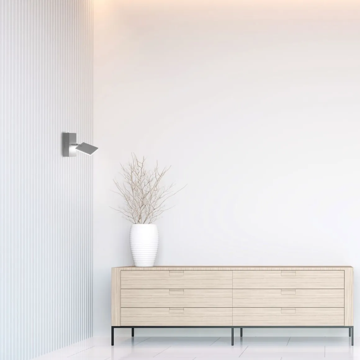 Neuhaus Pure 1-flg LED Spot Mira Aluminium